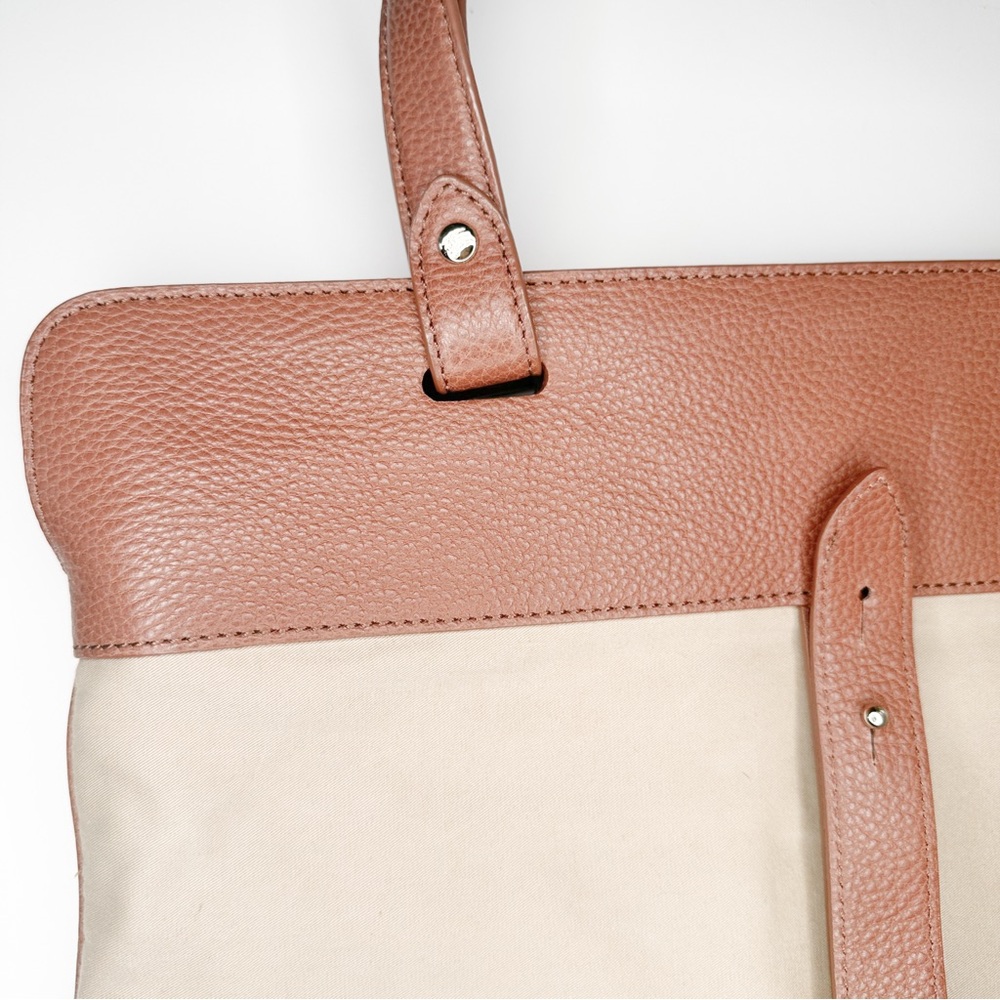 Authentic Burberry Stonewell Canvas Tote *Mint Condition* - Picture 7 of 13